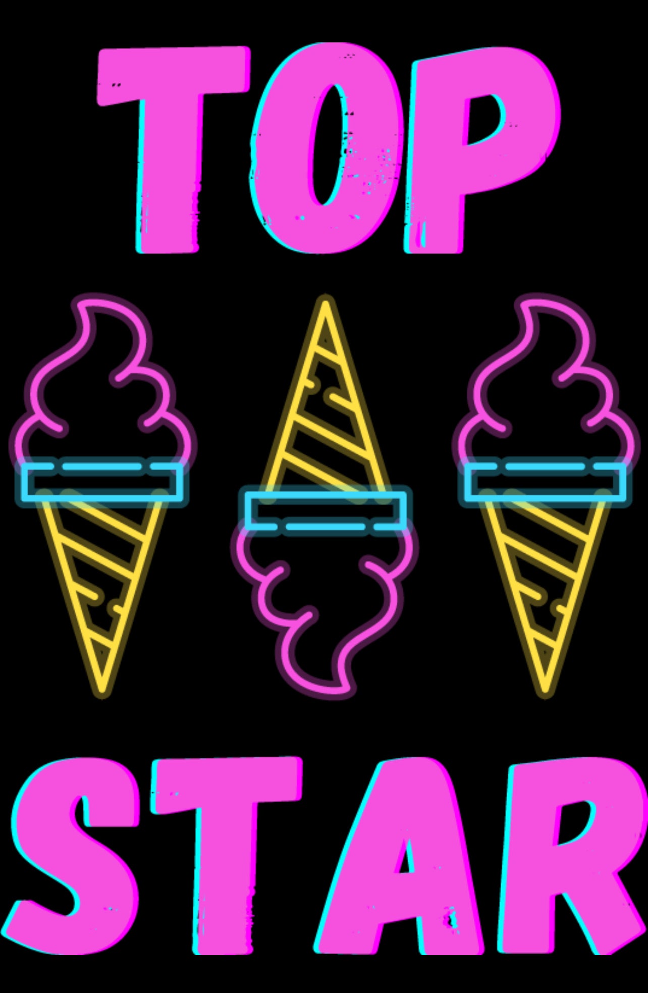 TS ICE CREAM TEE