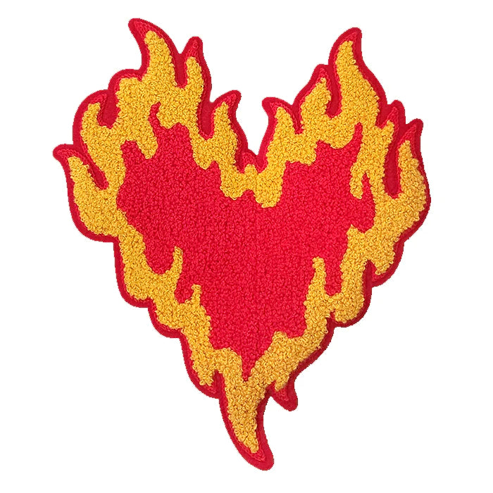 Heart Flame Patch