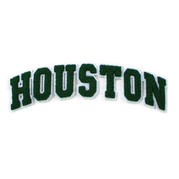 HOUSTON CHENILLE PATCH