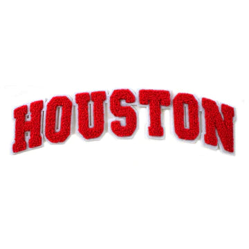 HOUSTON CHENILLE PATCH