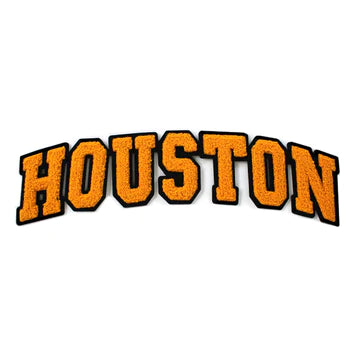 HOUSTON CHENILLE PATCH