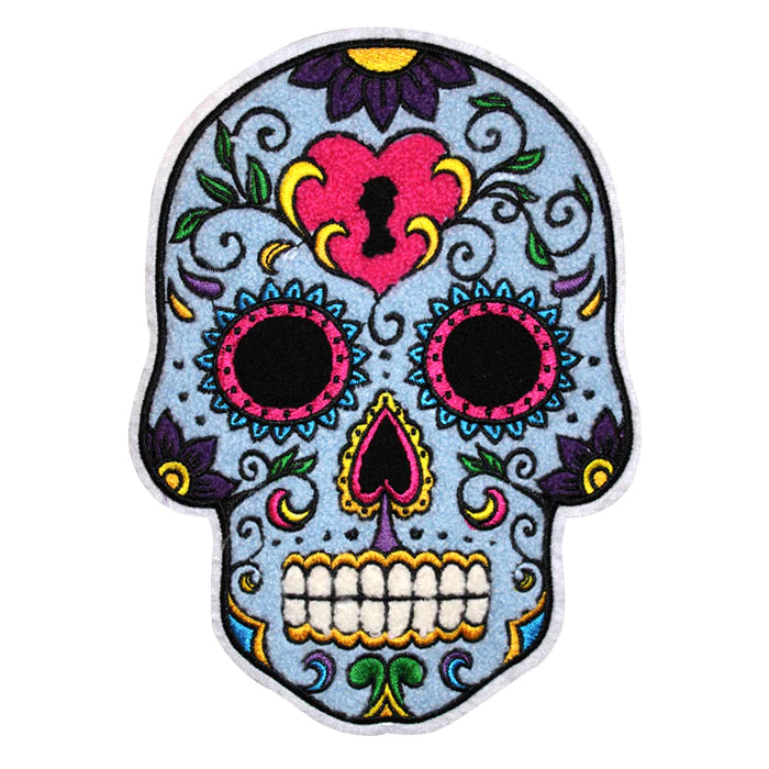 COLORFUL DAY OF THE DEAD SKULL