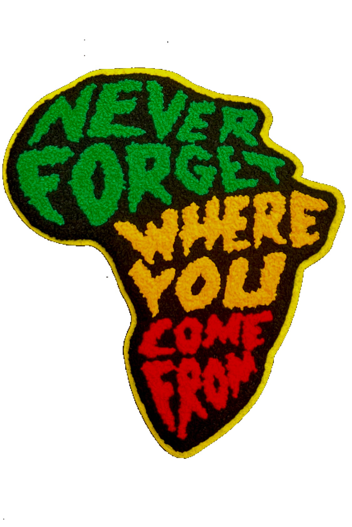 'Never Forget!! Chenille Patch