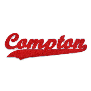 Compton Varsity City Chenille Patch